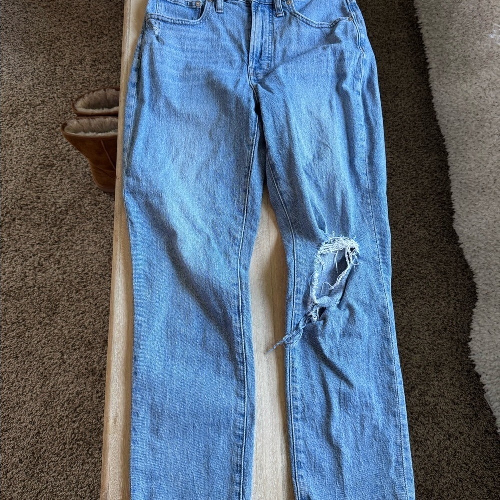 Madewell curvy perfect vintage Jean size 27 like new condition - Picture 2 of 5
